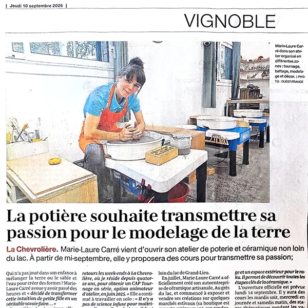 Article dans Ouest-France